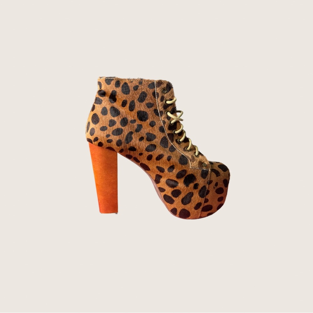 Jeffery Campbell Lita Platform Boots | Sz. 8.5